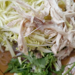 粉条利剑菜拌鸡胸肉的做法步调：11