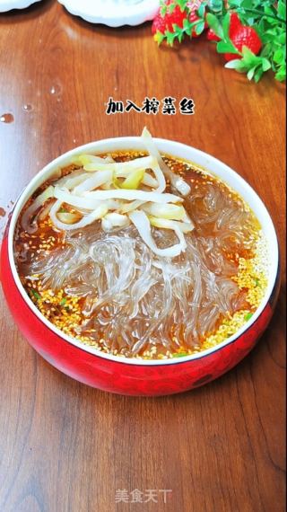酸辣粉的做法步调：14