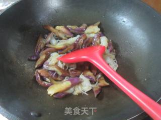 魔芋结炒茄子的做法步调：12