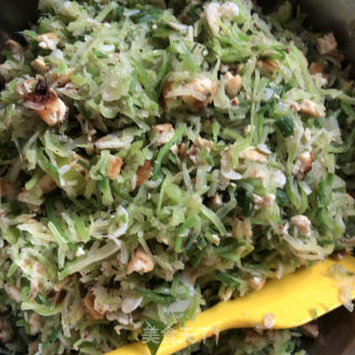 萝卜豆腐虾皮包的做法步调：22
