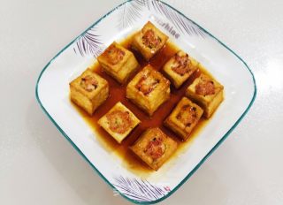 酿豆腐的做法步调：12