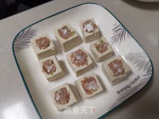 酿豆腐的做法步调：4