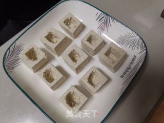 酿豆腐的做法步调：3