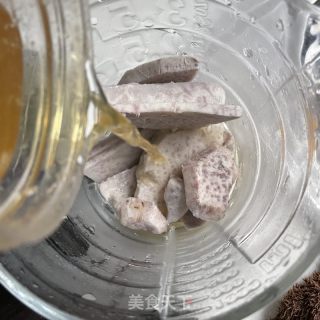脚捣芋头奶茶的做法步调：4