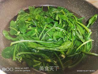 紫薯北瓜拌青菜的做法步调：6