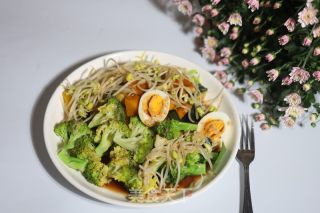 素食沙推的做法步调：8