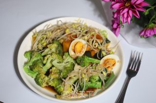 素食沙推的做法步调：7