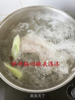 醋烹肉的做法步调：3