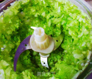 明白菜麻蛤火饺的做法步调：5