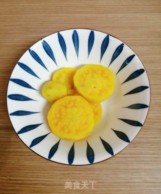 白薯芝士塔的做法步调：1