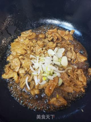 老陕席里菜～莲菜炒肉的做法步调：4