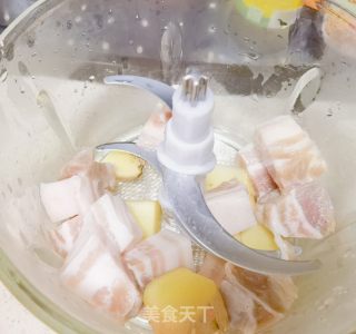 万州藕圆子的做法步调：4