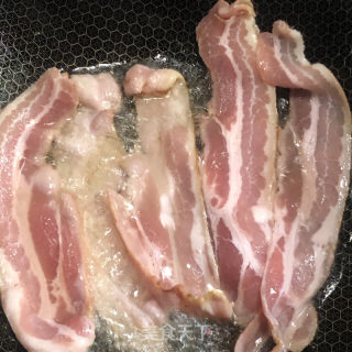 培根明白菜的做法步调：5
