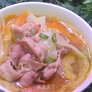 培根明白菜的做法步调：17