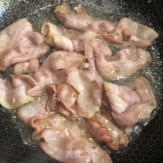 培根明白菜的做法步调：6