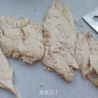 云豆丝拌鸡胸肉的做法步调：3