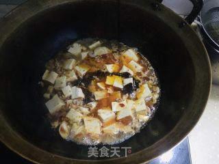 家庭版麻婆豆腐的做法步调：9