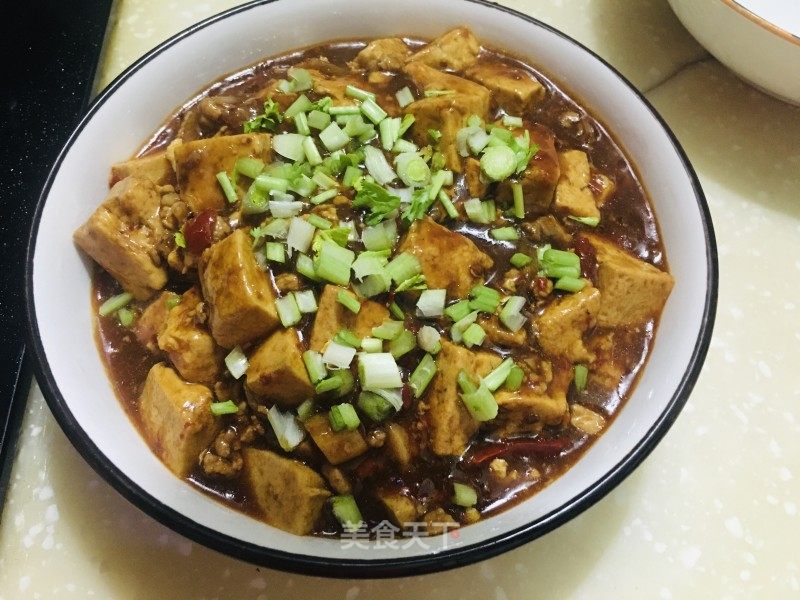 家庭版麻婆豆腐的做法