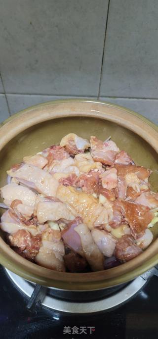 沙锅煲鸡的做法步调：5