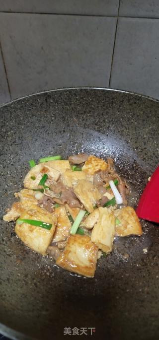 豆腐烧肉的做法步调：11