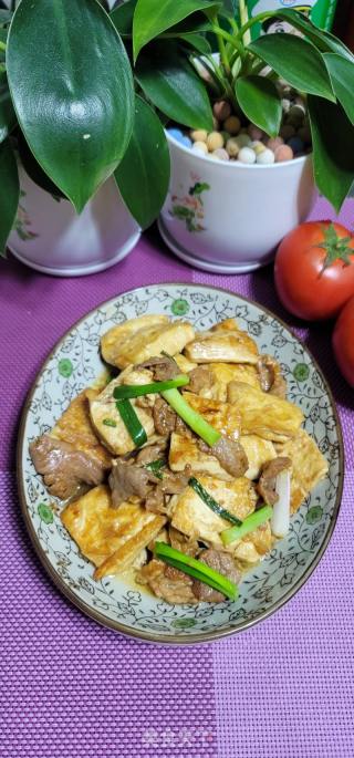 豆腐烧肉的做法步调：12