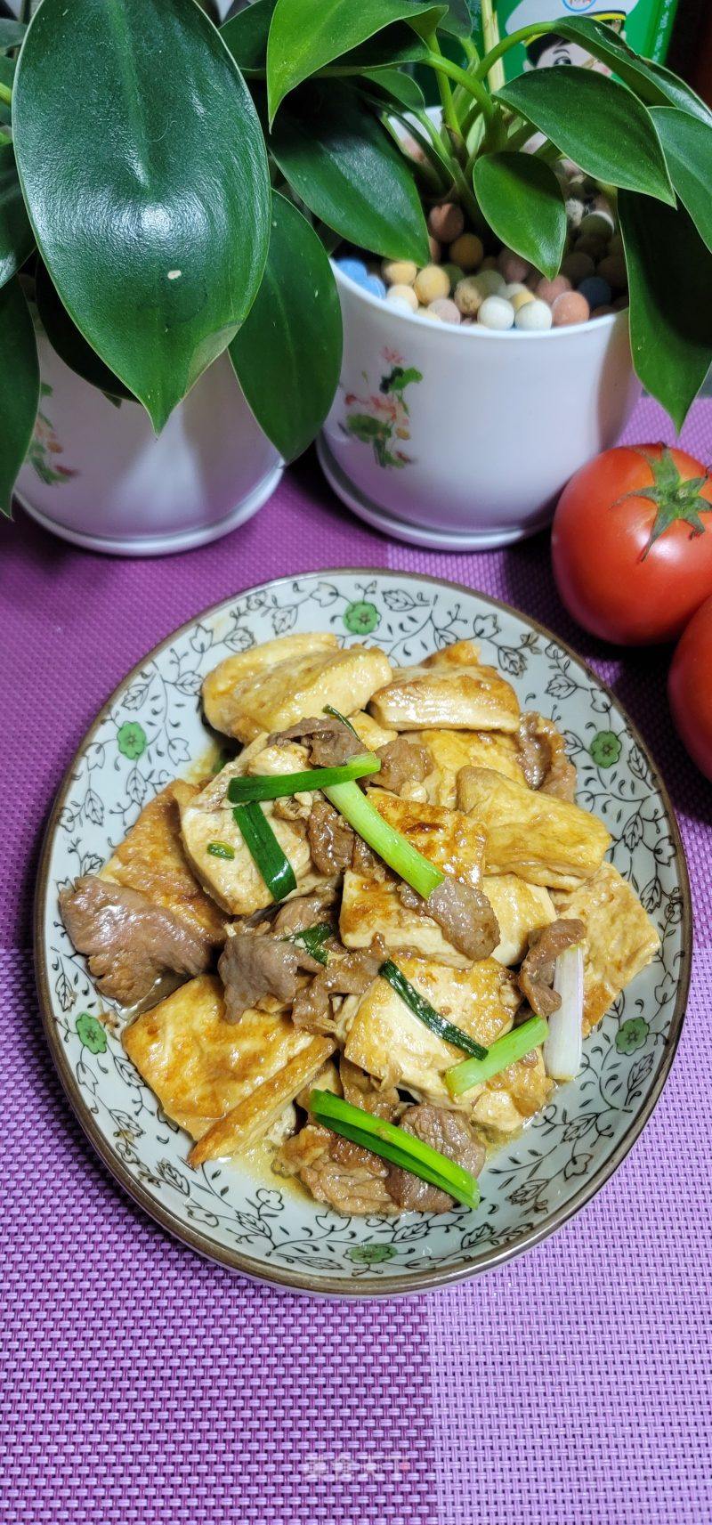 豆腐烧肉的做法