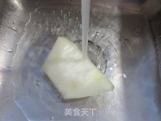 青菜鱼籽包煮冬瓜的做法步调：2