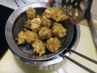 白薯粉条丸子的做法步调：6