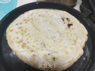 芝麻酱白糖纯粮饼的做法步调：9