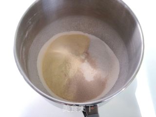 超硬日式白豆里包的做法步调：1