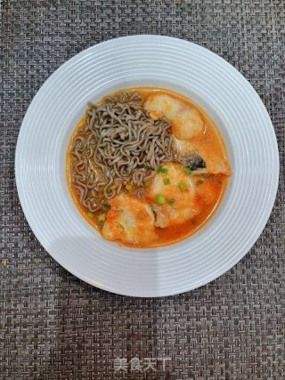 茄汁巴鲨鱼荞麦里的做法步调：6