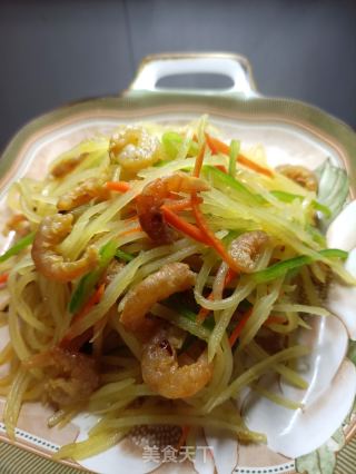 海米呛拌土豆丝的做法步调：22