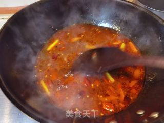 麻辣火煮腰花的做法步调：20