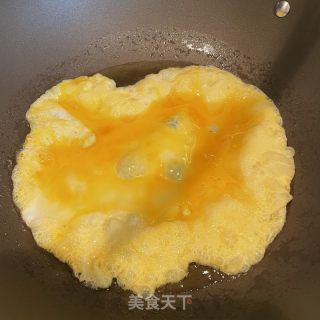 利剑菜鸡蛋烩年糕的做法步调：5