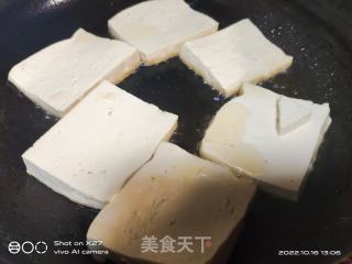 培根烧豆腐的做法步调：2