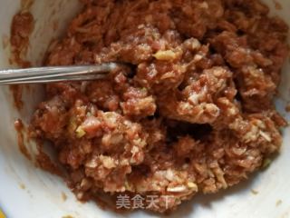小利剑菜猪肉饺子的做法步调：6
