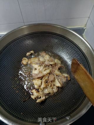 肉片炒西芹的做法步调：6