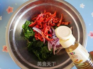 凉拌菠菜的做法步调：5