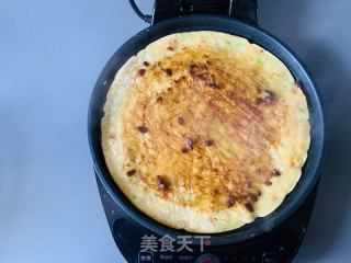 鸡蛋蔬菜饼的做法步调：7