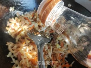 鸡蛋炒饼丝的做法步调：11