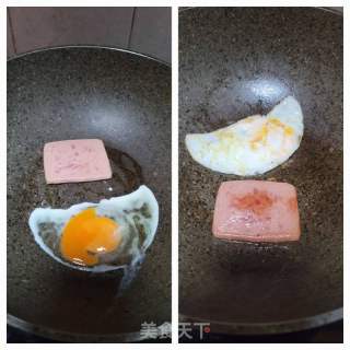 餐蛋治的做法步调：2