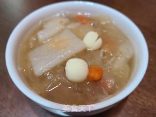 银耳枸杞汤的做法步调：13