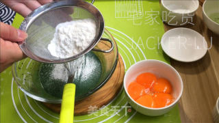 抹茶奶油小圆，苦甘美蜜，滋味清爽，一心满意。的做法步调：3