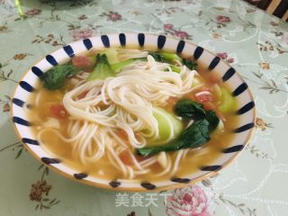 西白柿青菜里的做法步调：4