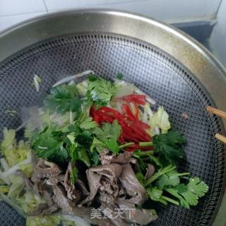 利剑菜芯炒鹿心的做法步调：11