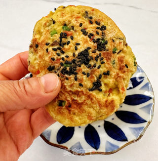 豆腐鸡蛋早饭饼的做法步调：11