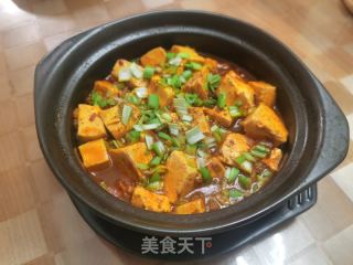 家常麻婆豆腐的做法步调：12