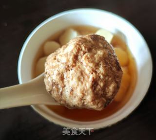 陈皮火马蹄炖肉丸的做法步调：9