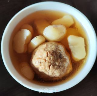 陈皮火马蹄炖肉丸的做法步调：8