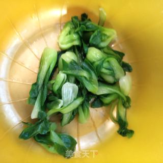 花肉喷鼻菇油菜的做法步调：9